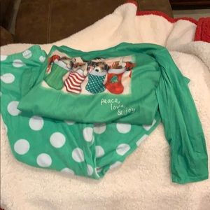 Justice holiday pjs